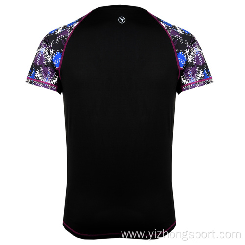 Moisture Wicking Dry Fit T Shirt Black Royal